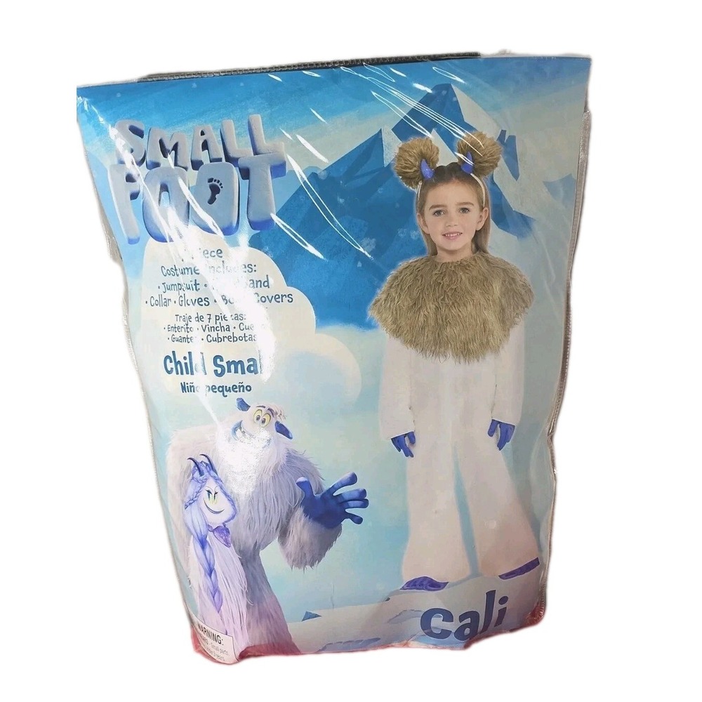 Small Foot Cali Costume  Toddler Size 4-6 Halloween yetti costume New Dress‎ Up